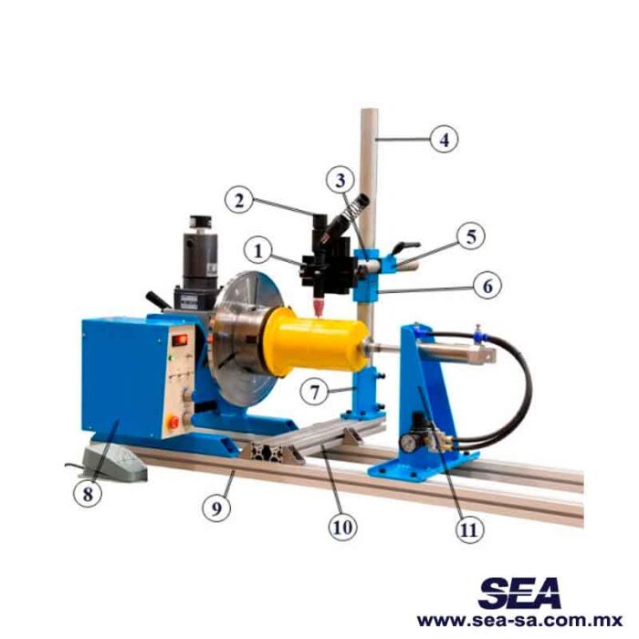 Posicionador para Soldadura Circunferencial ProArc México Industrial Tipo L